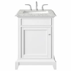 Brand new 🎉 Eviva LLC Eviva Elite Princeton Vanity, White, 24" 🔔