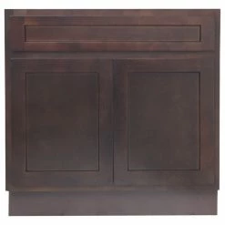 Cheap 👍 Vanity Art LLC 33" Vanity Cabinet Brown, Knockdown, Brown 🎉