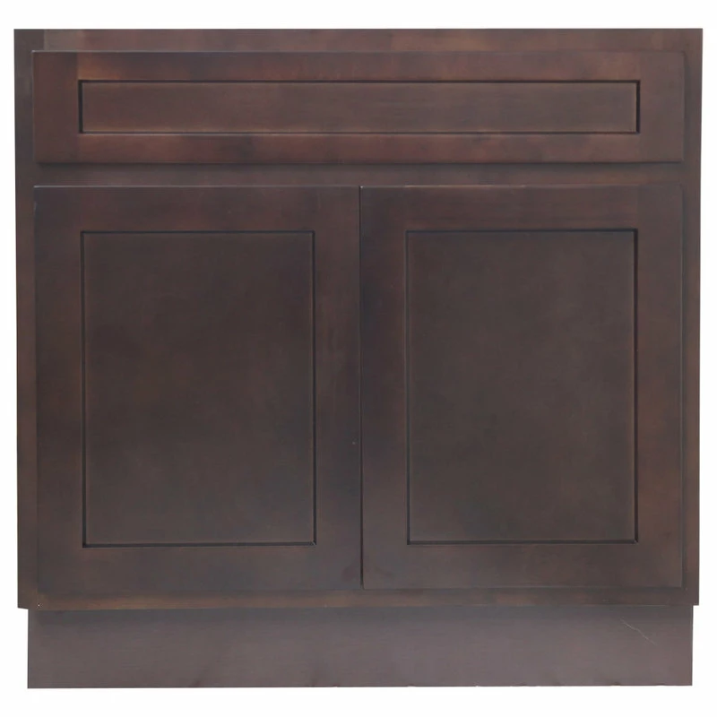 Cheap ๐ Vanity Art LLC 33" Vanity Cabinet Brown, Knockdown, Brown ๐