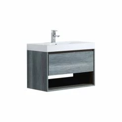 Top 10 🌟 Dowell K&B Supplies Oates 30" Single Bathroom Vanity Set, Bluish-Green ⭐