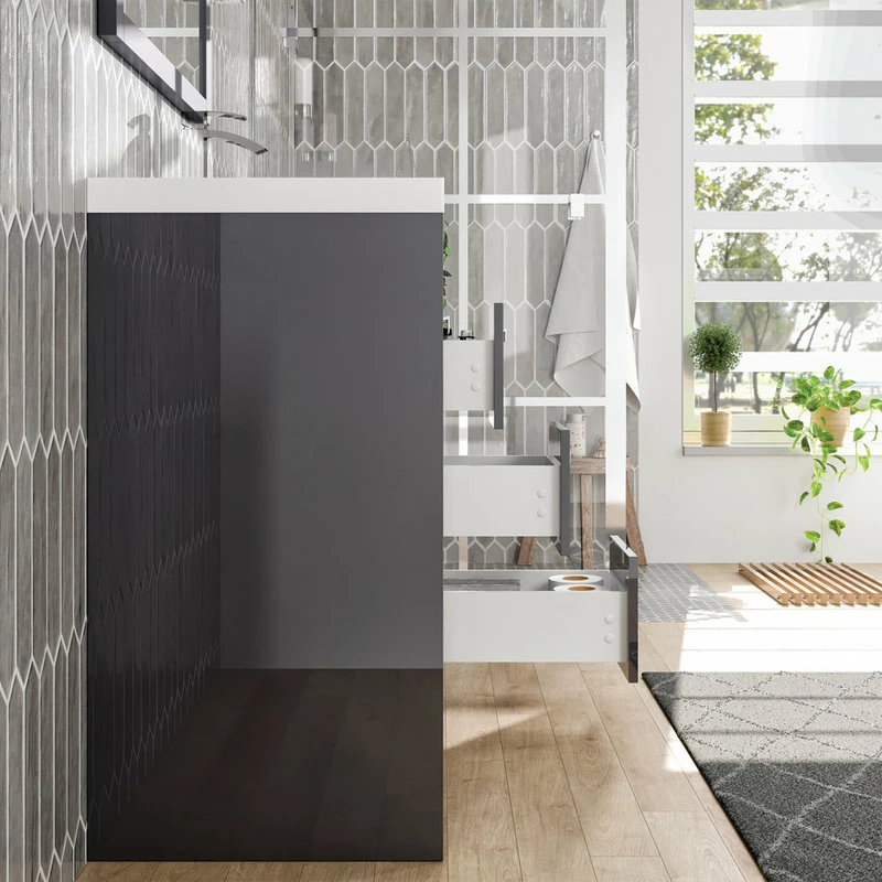 Deals ๐ Eviva LLC Eviva Lugano 36" Gray Modern Bathroom Vanity With White Integrated Top ๐ - Image 6