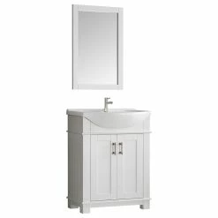 Best deal 👏 Fresca Hartford 30" White Vanity ⌛