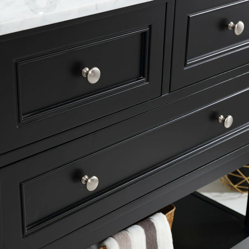 New ๐งจ Elegant Furniture & Lighting 36" Single Bathroom Vanity Set, Black โค๏ธ - Image 5