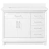 Wholesale 👏 Ove Decors Churchill 42 In. Single Sink Bathroom Vanity In Pure White Finish ✔️