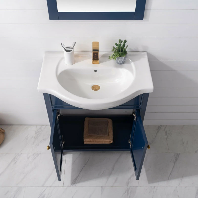 Buy โจ Design Element Group Design Element Marian 30" Single Sink Vanity In Blue ๐ - Image 8