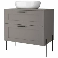 Outlet 😀 RST Brands Svedin Deluxe 32" Bathroom Vanity, Taupe 😍