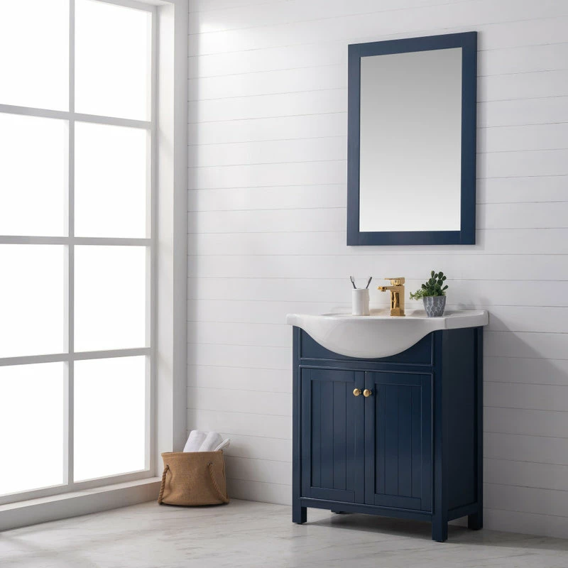 Buy โจ Design Element Group Design Element Marian 30" Single Sink Vanity In Blue ๐ - Image 4