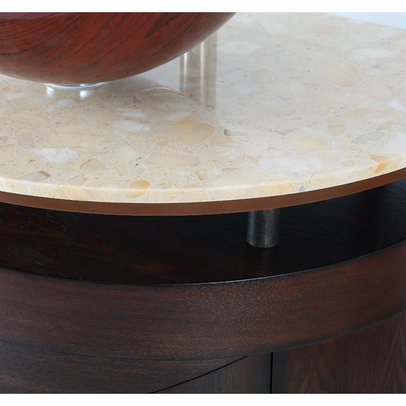 Cheapest ๐ฏ Chans Furniture 32” Verdana Vessel Sink Small Vanity With Faucet, Yellow Culture Marble ๐ฏ - Image 5