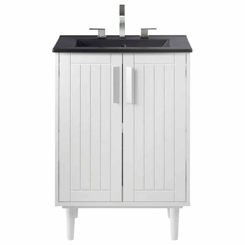 Wholesale 🔥 LexMod Augusta 24" Bathroom Vanity, White Black 👏 - Image 7