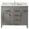 Coupon ✨ Design Element Valentino 42" Single Vanity, Gray 💯
