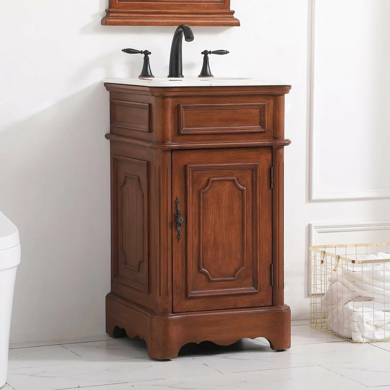 Top 10 ๐ฏ Elegant Furniture & Lighting Elegant Decor VF30419TK 19" Single Bathroom Vanity, Teak ๐ - Image 3