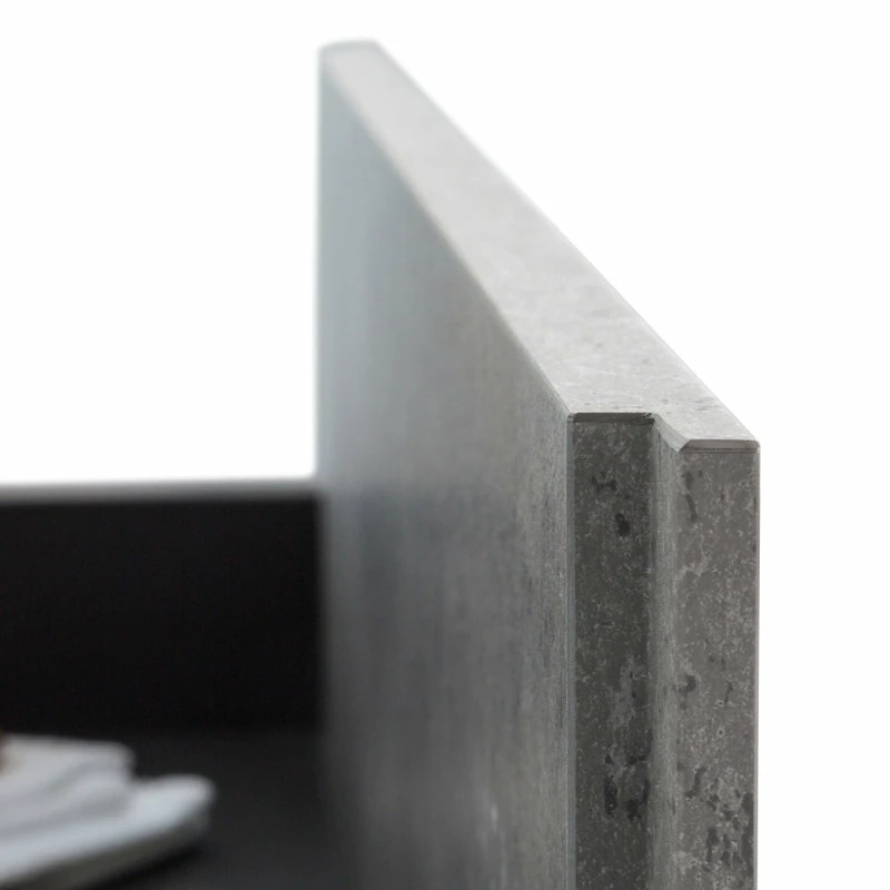 Budget ❤️ George William Cabinetry Alba Matte Black Modern Design Wall Mounted Vanity Set, 30" ⌛ - Image 4