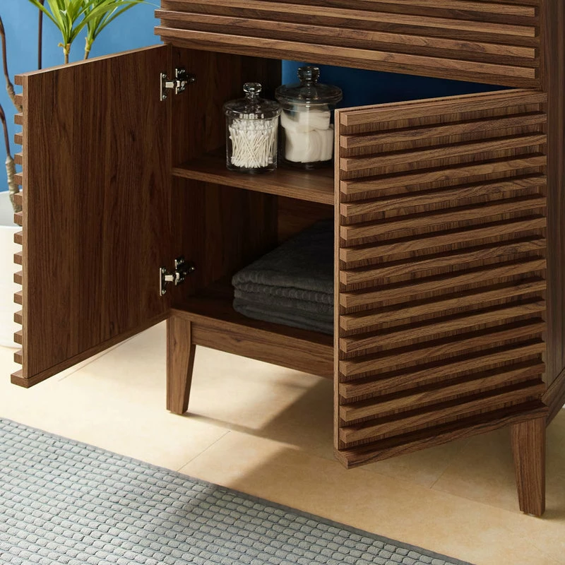 Top 10 ๐ First Of A Kind Render 30" Bathroom Vanity - Walnut Black โจ - Image 10