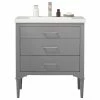 Outlet 😉 Design Element Mason 30" Single Sink Vanity, Gray 🔥