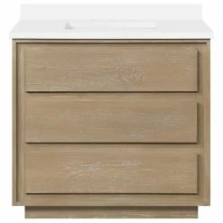 Best deal 🥰 OVE Decors Hailey 36 In. Single Sink Bathrrom Vanity In Antique Oak 🥰