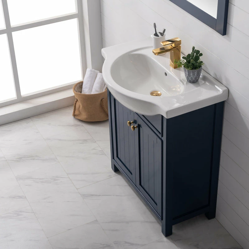 Buy โจ Design Element Group Design Element Marian 30" Single Sink Vanity In Blue ๐ - Image 6