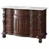 Deals ⭐ Chans Furniture 50" Old World Hopkinton Bathroom Sink Vanity Cabinet 😀