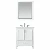 Best reviews of 🔥 Altair Isla White White Bathroom Vanity Set, 30", With Mirror ⌛