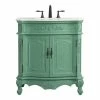 Brand new 🧨 Elegant Furniture & Lighting Daisy 32" Single Bathroom Vanity, Vintage Mint 🌟