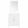 Flash Sale ✨ Ove Decors Laney 30" Single Sink Vanity, White With Nickel Hardware 🔥