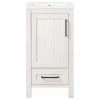 Wholesale 👏 Ove Decors 18" Kansas Single Sink Bathroom Vanity, Antique White 🎉
