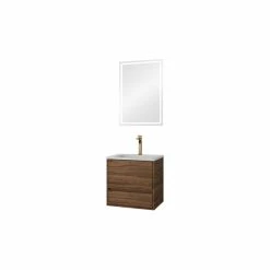 Promo 😍 IB Mirror Eska Single Bathroom Vanity 24" 🎁