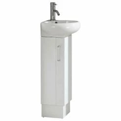 Promo ✨ Fine Fixtures Milan Collection Vanity, White 🌟