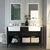 Top 10 🔔 Ancerre Designs Hayley Bathroom Vanity Set, Black Onyx, 60" ⭐