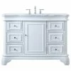 Cheap ⭐ Elegant Furniture & Lighting Kaden 48" Single Bathroom Vanity Set, White 🔔