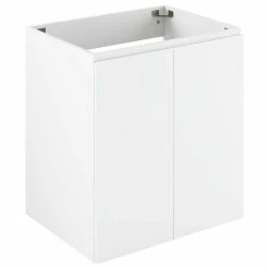 Discount 👍 LexMod Vitality 24" Wall-Mount Bathroom Vanity, White 😉