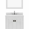 Best Pirce 😍 Virtu USA Caroline Avenue 24" Single Bathroom Vanity Set In White ✨