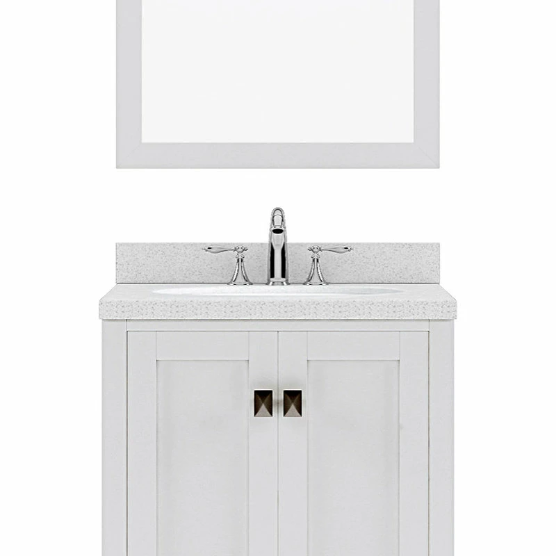 Best Pirce ๐ Virtu USA Caroline Avenue 24" Single Bathroom Vanity Set In White โจ