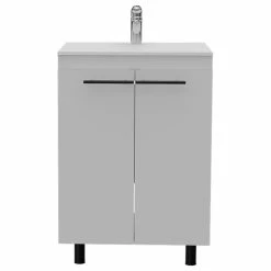 Flash Sale 👍 DEPOT ESHOP LLC Dustin Free Standing Sink Cabinet, White 🧨