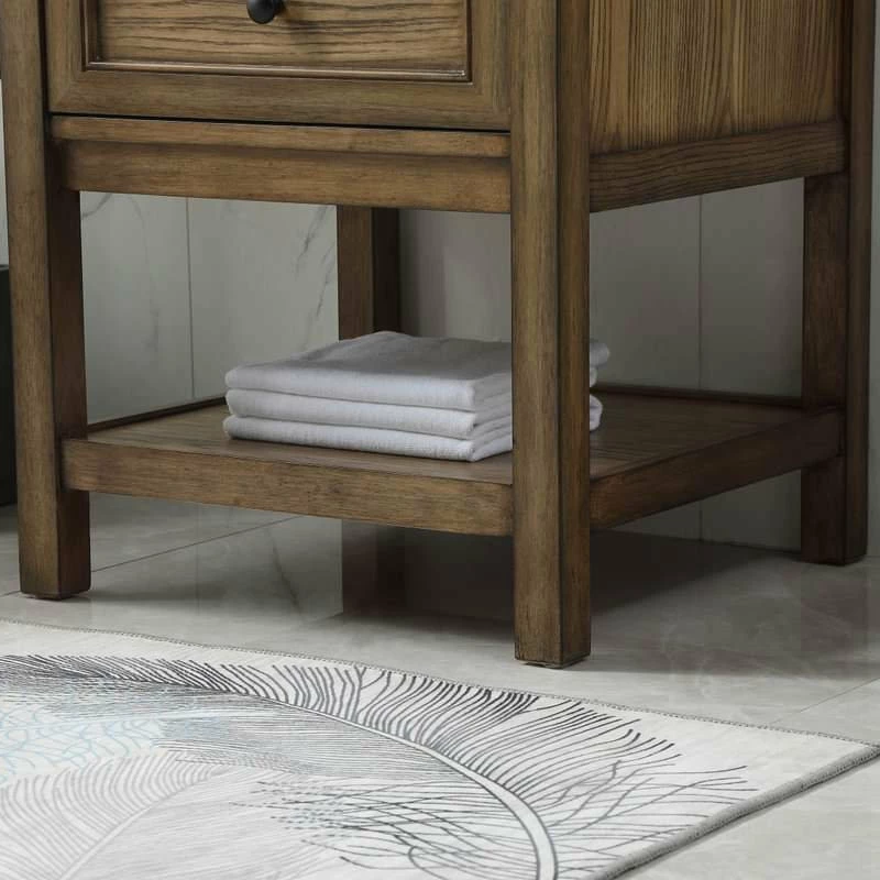 Cheapest ๐ Elegant Furniture & Lighting 22" Transitional Driftwood-Light Bathroom Vanity ๐ฏ - Image 7