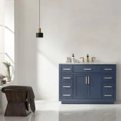 New ✨ Altair Ivy Bathroom Vanity Cabinet, Royal Blue, 48", No Mirror ✨