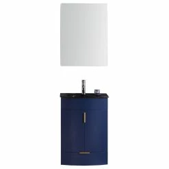 Flash Sale ⌛ Legion Furniture 24" Blue Bathroom Vanity, PVC 👏
