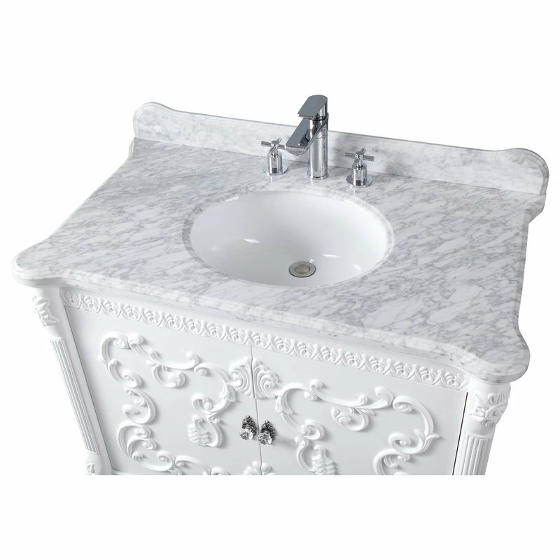 Coupon ๐ Chans Furniture 40" Bellissimo Victorian Bathroom Sink Vanity ๐ - Image 5