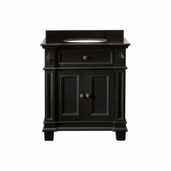 Top 10 😀 OVE Decors Essex Antique-Style Vanity, Black 🔥