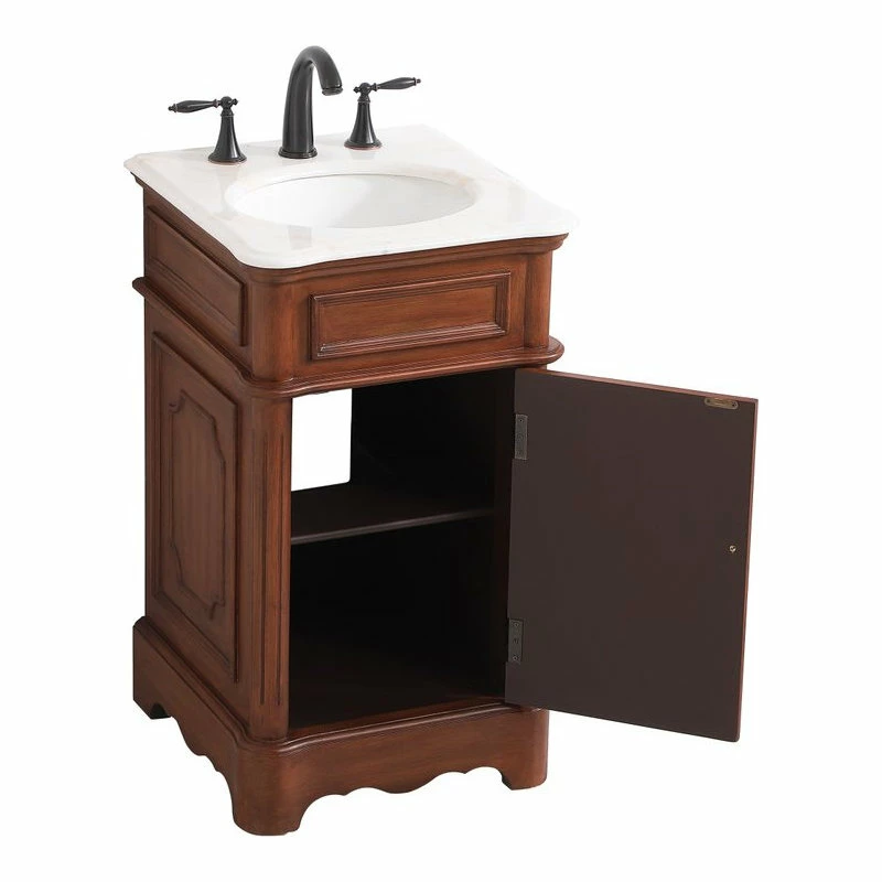 Top 10 ๐ฏ Elegant Furniture & Lighting Elegant Decor VF30419TK 19" Single Bathroom Vanity, Teak ๐ - Image 10