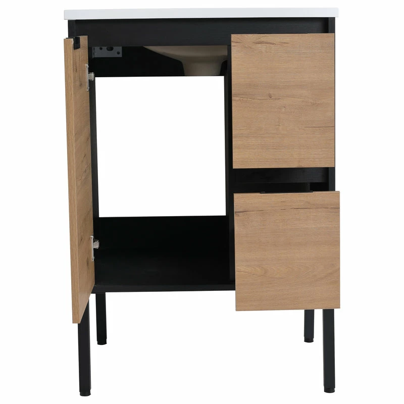 Best deal 🎉 BNK 24" Bathroom Vanity With Sink, Single Sink Modern Bathroom Vanity ✨ - Image 10