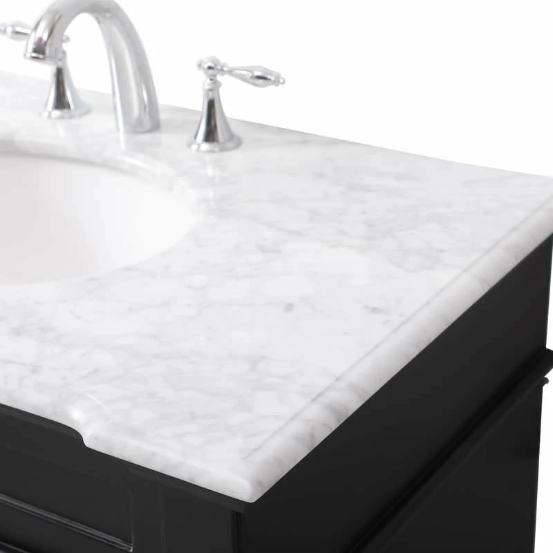 Best reviews of ๐งจ Elegant Furniture & Lighting 21.5" Transitional Black-Light Bathroom Vanity ๐ - Image 12