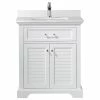 Top 10 ❤️ Vinnova Lorna White Bathroom Vanity Set, 30 Inch, Without Mirror 🤩