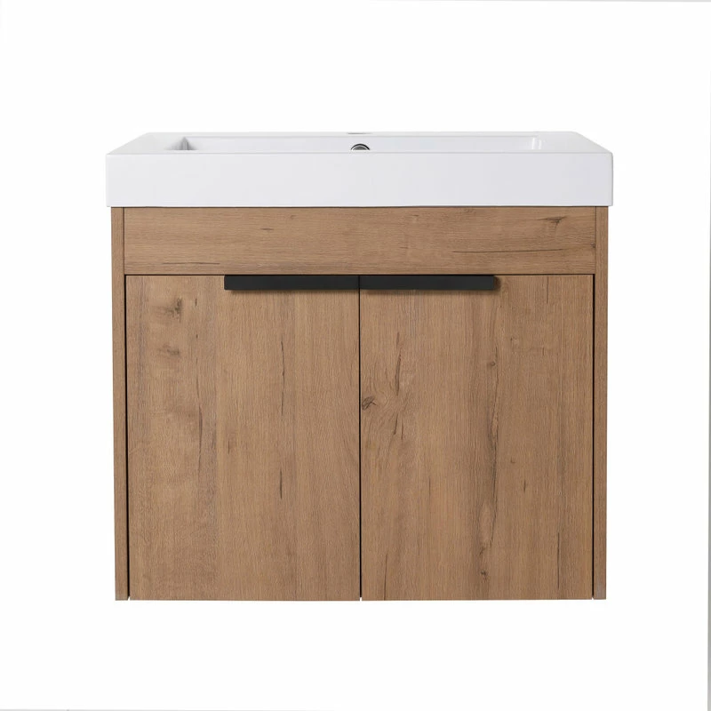 Top 10 ๐ BNK Wall Mounted Bathroom Vanity, Resin Basin, KD Packing, Imitative Oak, 24" โจ - Image 6