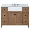 Cheapest 💯 Ari Kitchen & Bath Sally 48" Bathroom Vanity, Ash Brown ❤️