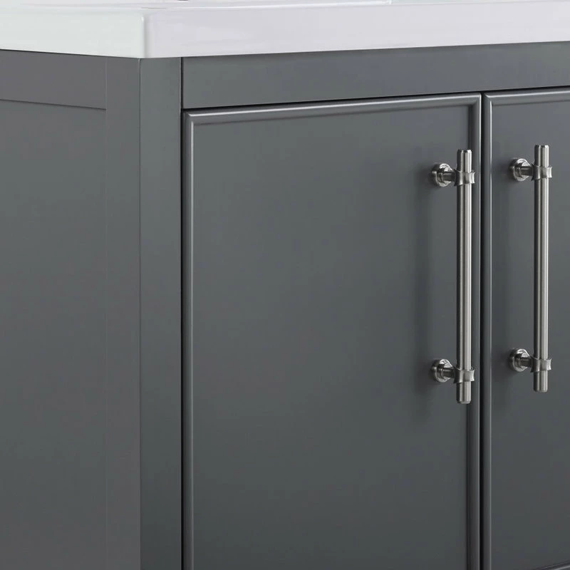Outlet 🥰 Sudio Design Taylor 30" Bathroom Vanity, Dark Gray ⭐ - Image 6
