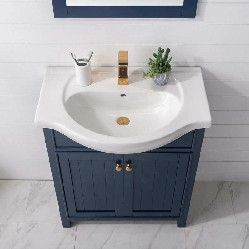 Buy โจ Design Element Group Design Element Marian 30" Single Sink Vanity In Blue ๐ - Image 9