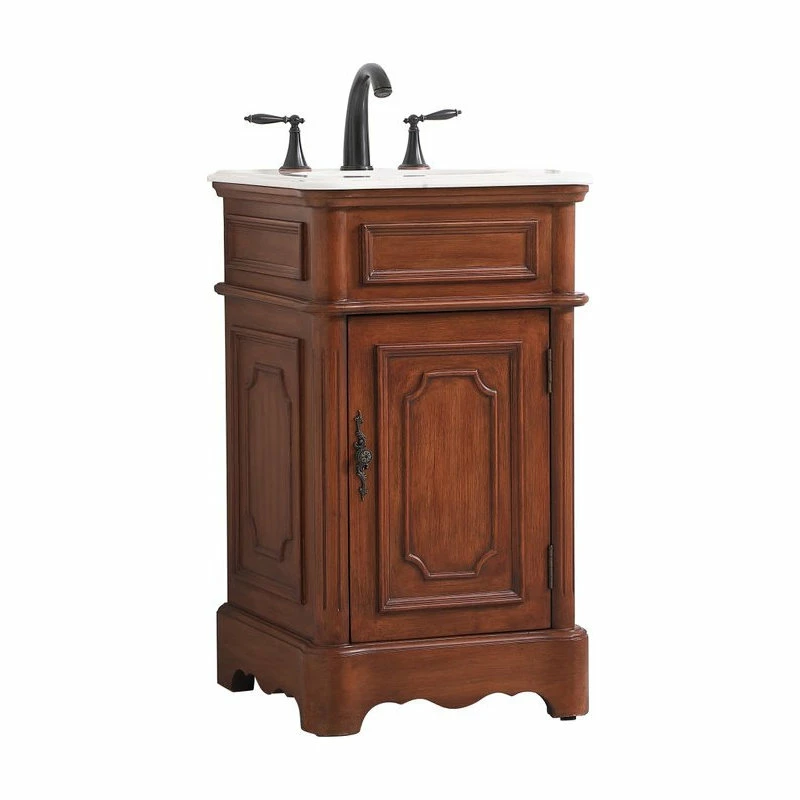 Top 10 ๐ฏ Elegant Furniture & Lighting Elegant Decor VF30419TK 19" Single Bathroom Vanity, Teak ๐ - Image 8