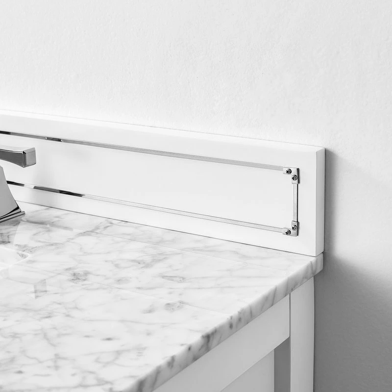 Outlet ๐ Ancerre Designs Aspen Bathroom Vanity Set, White, 48" โ - Image 15