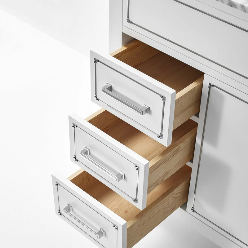 Outlet ๐ Ancerre Designs Aspen Bathroom Vanity Set, White, 48" โ - Image 9