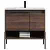 Best deal ✔️ Blossom Kitchen & Bath Supply Turin Vanity With Ceramic Sink, Cali Walnut, 36" 😍